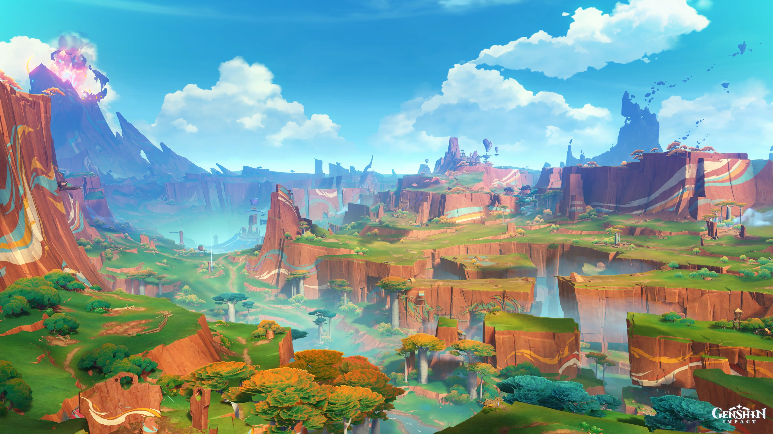 Natlan — Ember Canyons