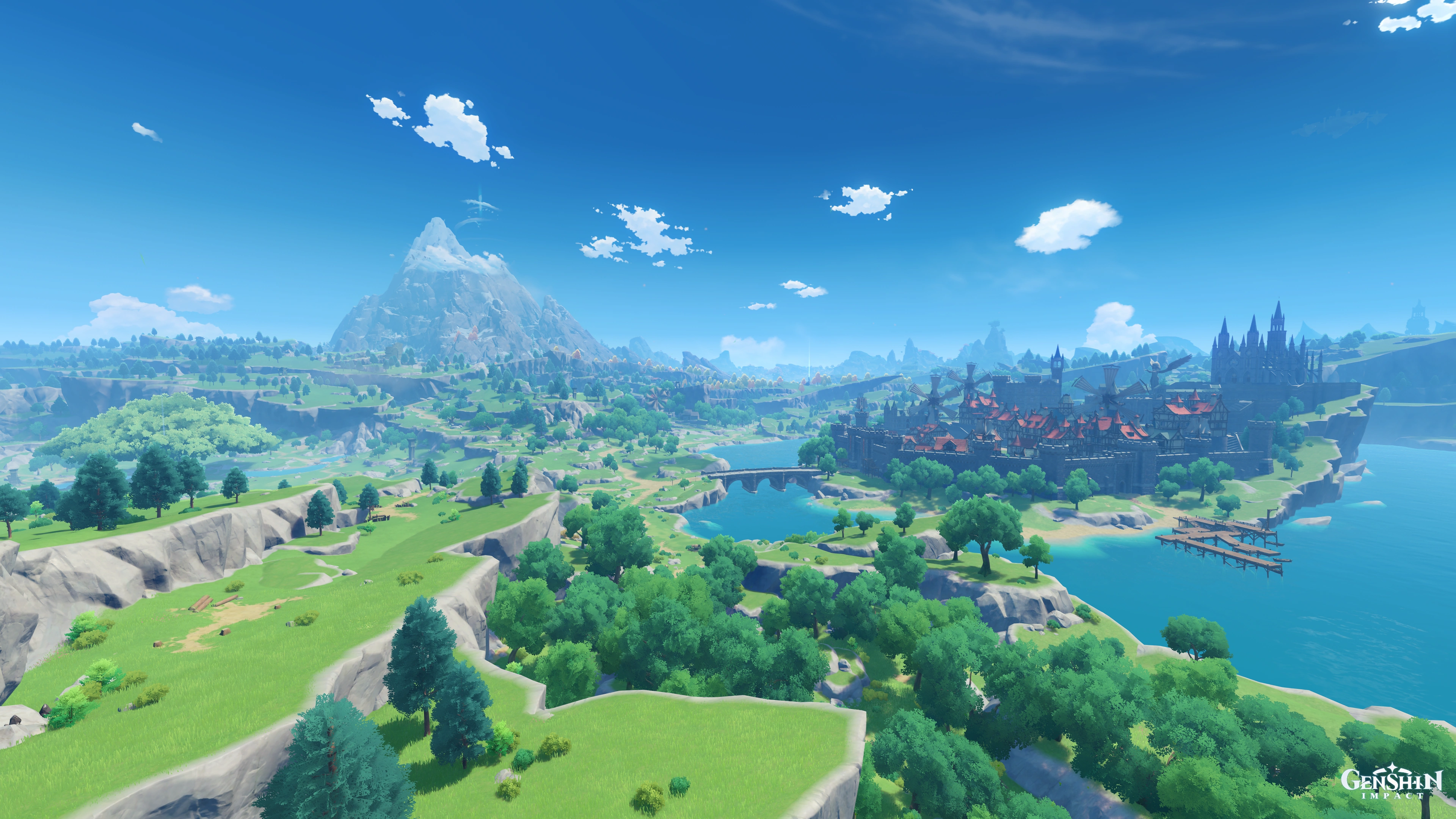 Mondstadt — Windswept Peaks